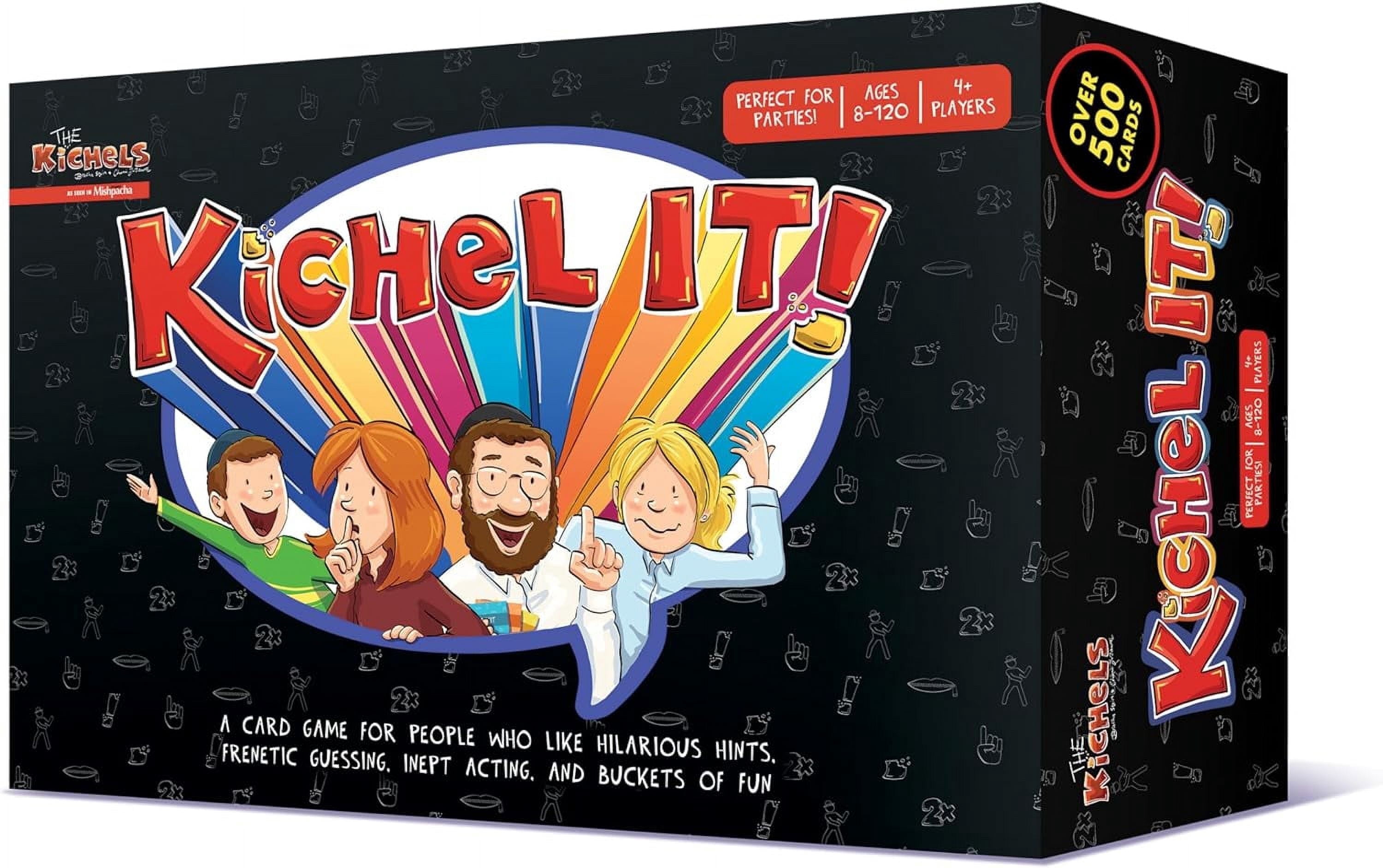 Mitzvah Family Kichel It Card Game for Jewish Family, Kids & Adults
