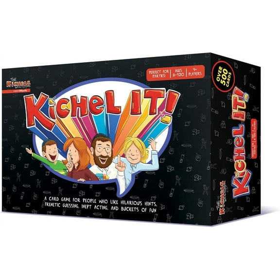 Mitzvah Family Kichel It Card Game for Jewish Family, Kids & Adults