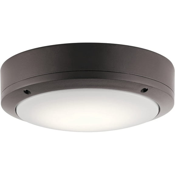 Kichler 11131AZTLED- LED 9" Wall Light Fixture in Textured Architectural Bronze