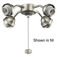 thumbnail image 1 of Kichler 12.75" 4-Light Bent Fan Fitters in Satin Natural Bronze, 1 of 2