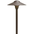 thumbnail image 1 of Kichler 15"H Dome Architectural Bronze Landscape Path Light, 1 of 5