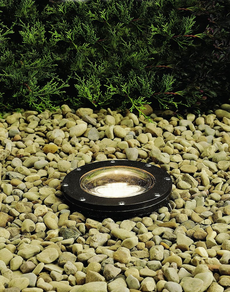 Architectural Bronze In-Ground Pathway Light with Resin Finish