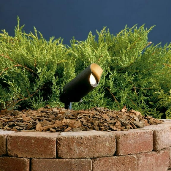 12V Mini Landscape Accent in Textured Black 24-Pack