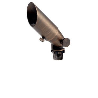 Kichler 15483CBR Cast Brass Landscape Accent, 1-Light, Centennial Brass