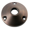 thumbnail image 1 of Kichler 15493CBR Landscape 3" Round Mounting Base Accessory  in Centennial Brass, 1 of 7