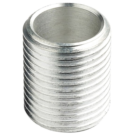 Kichler 15602AL Accessory Flange Mounting Nipple in Anodized Aluminum