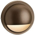 thumbnail image 1 of Kichler 15764-27 Half Moon 4" Led Deck And Step Light, 1 of 2