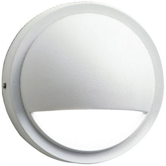 Kichler 15764WHT27R Half Moon LED Deck Light