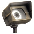thumbnail image 1 of Kichler 16070CBR30 CBR LED Integrated 12 4.30 watt Centennial Brass Landscape 12V LED Wall Wash in 3000K, 1 of 2