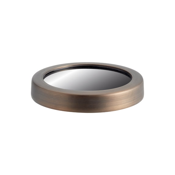 Kichler 16191CBR Uni-Sleeve Flat Glass Accessory For Landscape Lighting - Brass