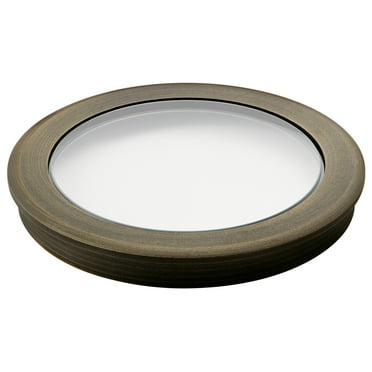 Kichler 16191 Uni-Sleeve Flat Glass Accessory For Landscape Lighting - Brass