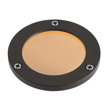 Kichler 16286AZT C-Series Small Amber Lens in Textured Architectural Bronze