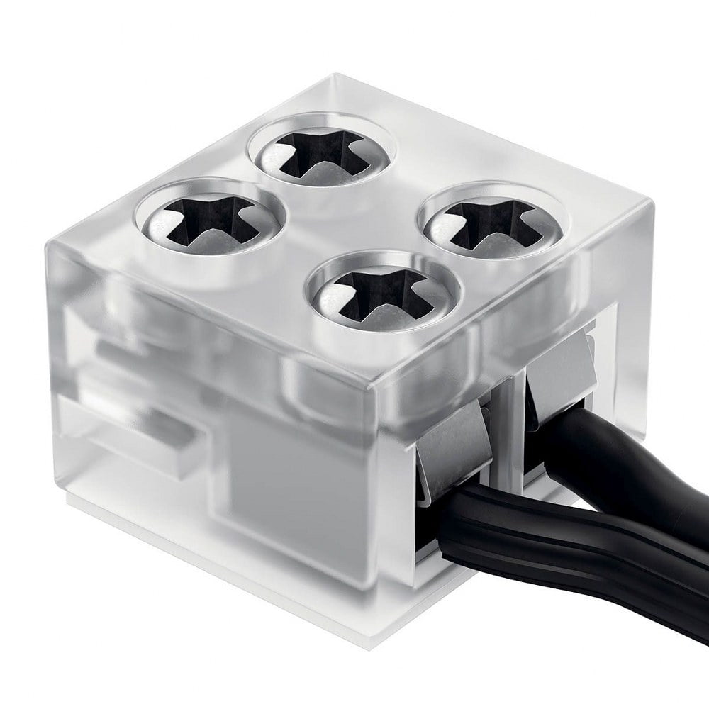 Kichler 1TBTWSCLR Tape To Supply Lead Terminal Block Connector - Clear