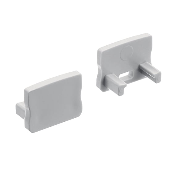Kichler 1TEE1STSFHSIL Te Standard Series Standard Surface-Mount Channel High End Caps,