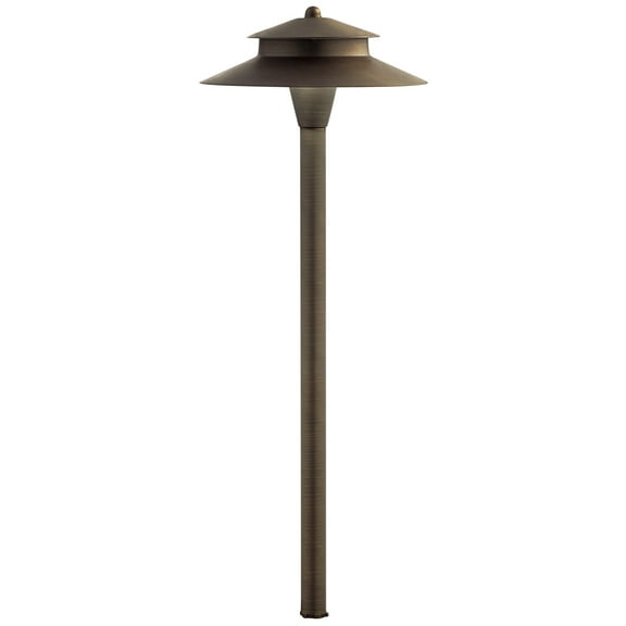 Kichler 22 3/4" High Centennial Brass Low Voltage LED Path Light