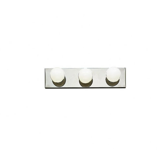 Kichler 3-Light Dimmable Chrome Incandescent Vanity Lights