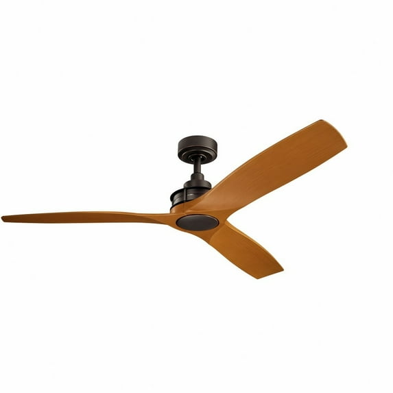 Kichler 300356 Ried 56" 3 Blade Indoor / Outdoor Ceiling Fan - Bronze