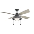 thumbnail image 1 of 310181WZC Kichler Lighting Seaside - Ceiling Fan with Light Kit - 54 inches wide-Weathered Zinc Finish, 1 of 6