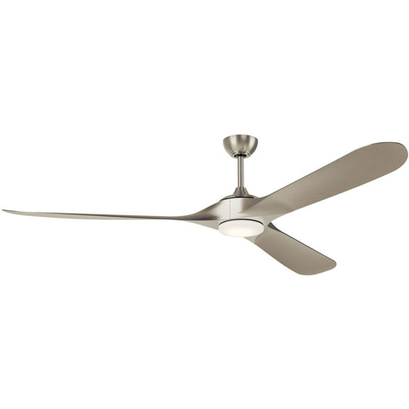 Kichler 310680 Mylo 80" 3 Blade Indoor / Outdoor Ceiling Fan - Nickel