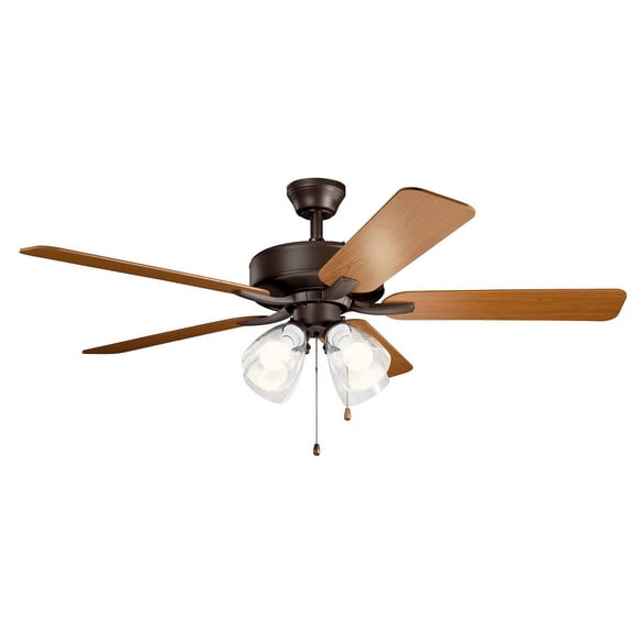 Kichler 330016 52" 5 Blade Indoor Ceiling Fan - Bronze