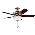 thumbnail image 2 of 70\" Kichler Monarch Patio Copper Ceiling Fan With Wall Control - #73R70... 2 of 11
