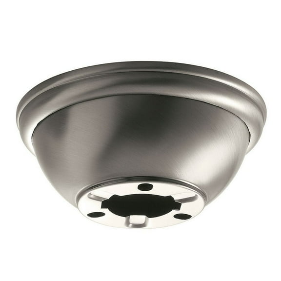 Kichler 337008 6" Diameter Ceiling Fan Flush Mount Kit - Silver