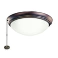 thumbnail image 1 of Kichler Lighting - LED Fan Light Kit - Fan Light Kits - Low Profile - LED Light, 1 of 2