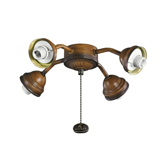 Kichler 350102 4 Light Bent Arm Fitter