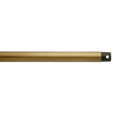Kichler 360000NBR Fan Accessory 12" Ceiling Fan Downrod in Natural Brass