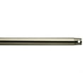 thumbnail image 1 of Kichler 360005BSS 60" Ceiling Fan Downrod in Brushed Stainless Steel, 1 of 8
