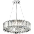 thumbnail image 1 of Kichler 42195CH Crystal Skye 8 Light 21 inch Chrome Chandelier Ceiling Light, 1 of 3
