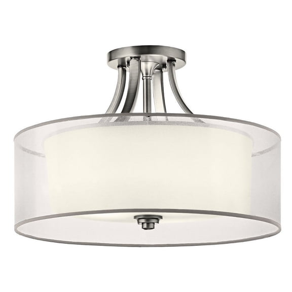 Kichler Lighting - Four Light Semi Flush Mount - Semi Flush Light - Lacey - 4