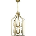 thumbnail image 1 of 42498NBR Kichler Lighting Morrigan - 8 light Foyer Chandelier - with Traditional inspirations - 34 inches tall by 19 inches wide-Natural Brass Finish, 1 of 7