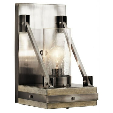 Kichler 43436CLP Colerne 1 Light Wall Sconce in Classic Pewter