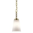 thumbnail image 1 of Kichler 43546 Rossington 1-Bulb Indoor Mini Pendant, 1 of 2