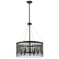 thumbnail image 1 of Kichler 43723ESP Piper 6 Light Chandelier Round Pendant in Espresso, 1 of 2