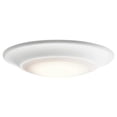thumbnail image 1 of Kichler 43848WHLED30 Downlight Gen II 1 Light Downlight LED 3000K Flush Mount, White, 1 of 2