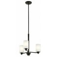 thumbnail image 1 of 43922OZ Kichler Lighting Joelson - 3 Light Small Chandelier - with Transitional inspirations - 18.5 inches tall by 20 inches wide-Olde Bronze, 1 of 2