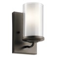 thumbnail image 1 of Kichler 44178 Lorin 1 Light 7-3/4" Tall Wall Sconce - Bronze, 1 of 2