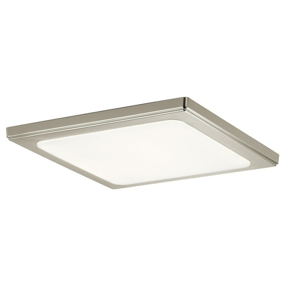 Kichler 44249Led40 Zeo 13" Wide Edge Lit Led Flush Mount Square Ceiling Fixture