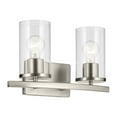 thumbnail image 1 of Kichler Lighting Crosby Bath Vanity Light Crosby - 45496NICLR - Modern Contemporary, 1 of 8