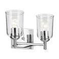 thumbnail image 1 of Kichler Lighting - Shailene - 2 Light Bath Vanity-8.25 Inches Tall and 12.5, 1 of 7
