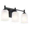 thumbnail image 1 of 45574BK Kichler Lighting Shailene - 3 Light Bath Vanity Approved for Damp Locations - with Transitional inspirations - 8.25 inches tall by 21 inches, 1 of 10