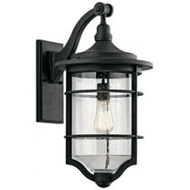 Kichler 49128 Royal Marine 1 Light 21.75" High Outdoor Wall Sconce - Black