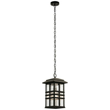 Kichler 49833OZ Beacon Square 18" Outdoor Hanging Pendant in Olde Bronze