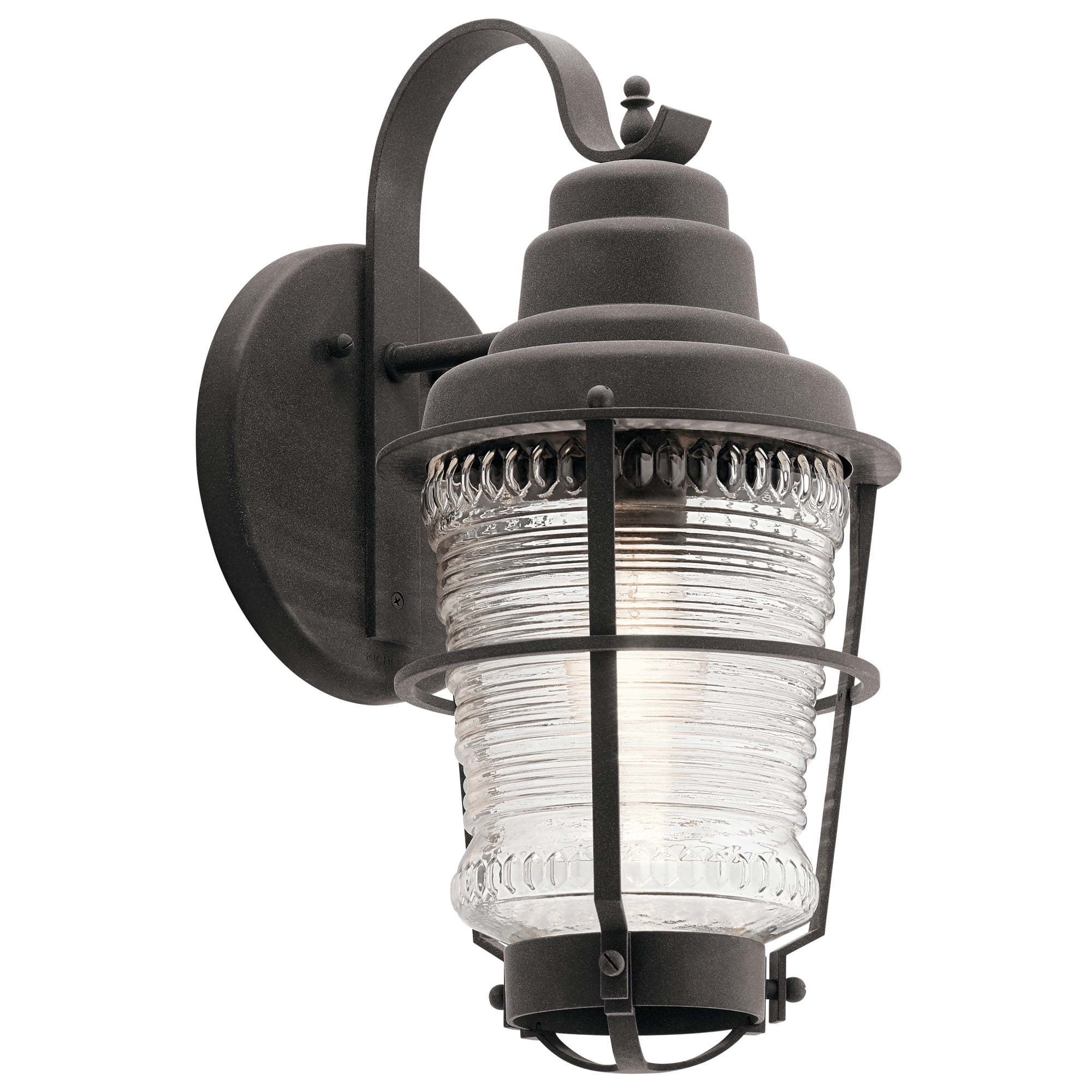 Kichler Chance Harbor 18-in H Weathered Zinc Medium Base (E-26) Outdoor Wall Light Kichler Chance Harbor 18-in H Weathered Zinc Medium Base (E-26) Outdoor Wall Light