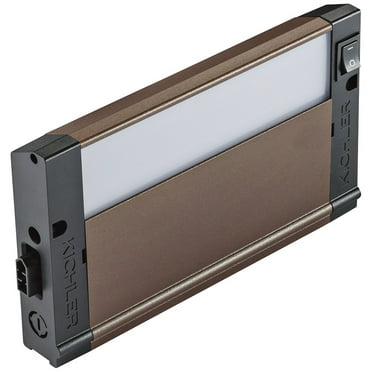 Kichler 4U Textured Bronze 8" Wide LED Under Cabinet Light