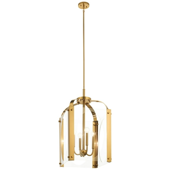 Kichler Lighting - Four Light Foyer Pendant - Large Foyer Pendants - Pytel - 4
