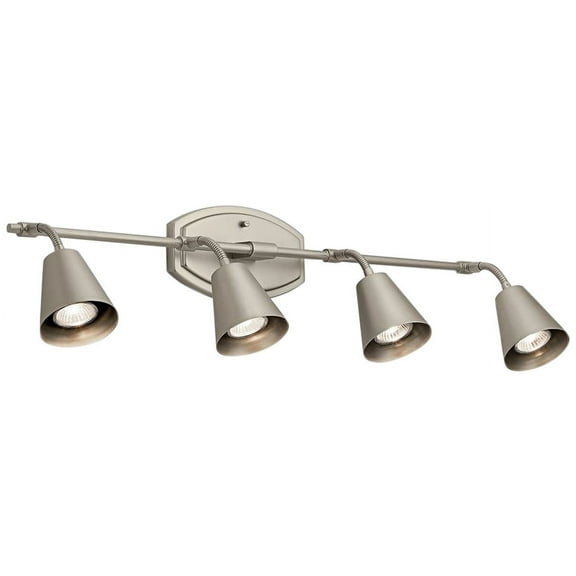 Kichler Sylvia 4-Light Satin Nickel Track Fixture