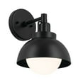 thumbnail image 1 of 52601BK Kichler Lighting Niva - 1 Light Wall Sconce-11.25 Inches Tall and 8 Inches Wide-Black Finish, 1 of 5
